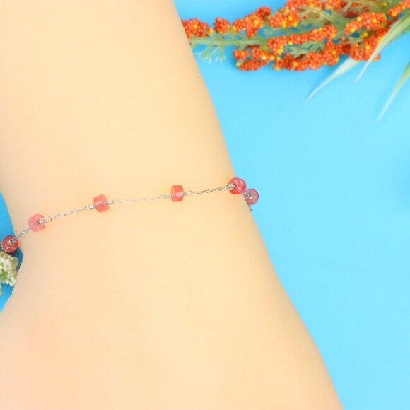 Elegant Handmade Anklet – Perfect for Women & Girls | Ideal Gift Option, DYC1568 - Picture 5 of 9